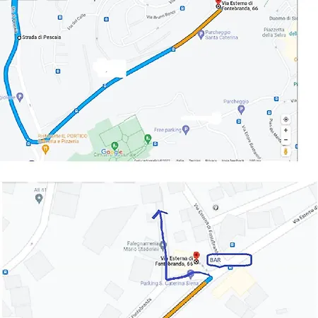 A Due Passi Da Piazza Del Campo シエーナ